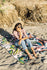 Nomadix Towel Monstera Green Pink