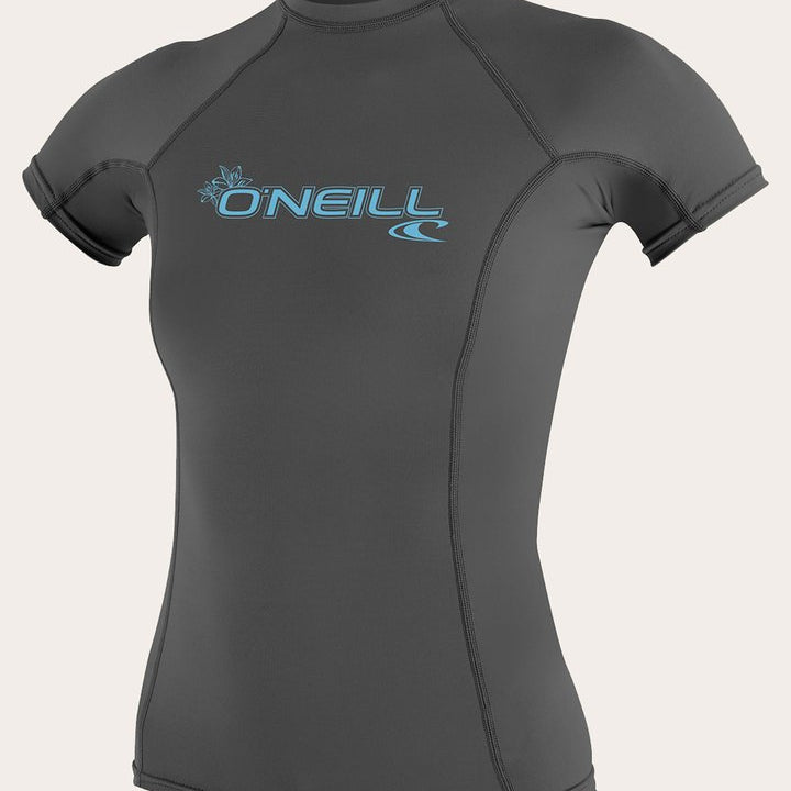 Oneill Womens Rashguard Basic Skins SS Crew