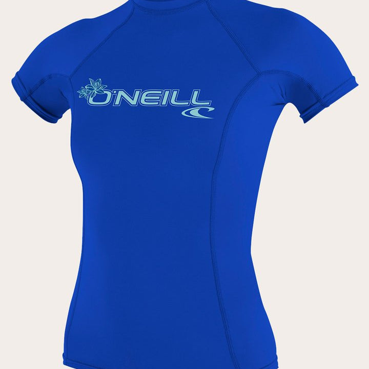 Oneill Womens Rashguard Basic Skins SS Crew