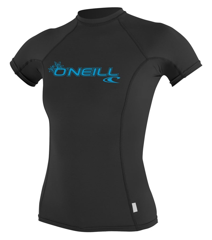 Oneill Womens Rashguard Basic Skins SS Crew