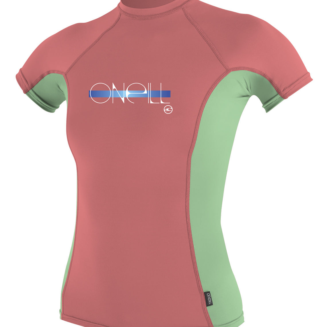 Oneill Girls Rashguard Skins SS Crew