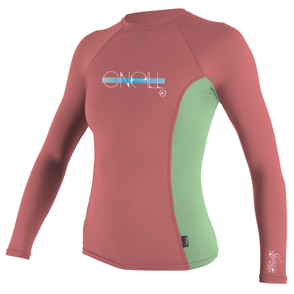 Oneill Girls Rashguard Skins LS Crew