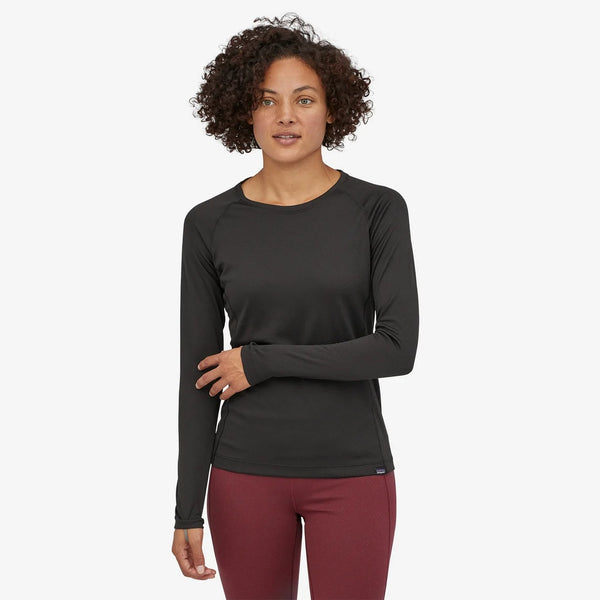Patagonia Womens Snow Base Layers Capilene Midweight Crew