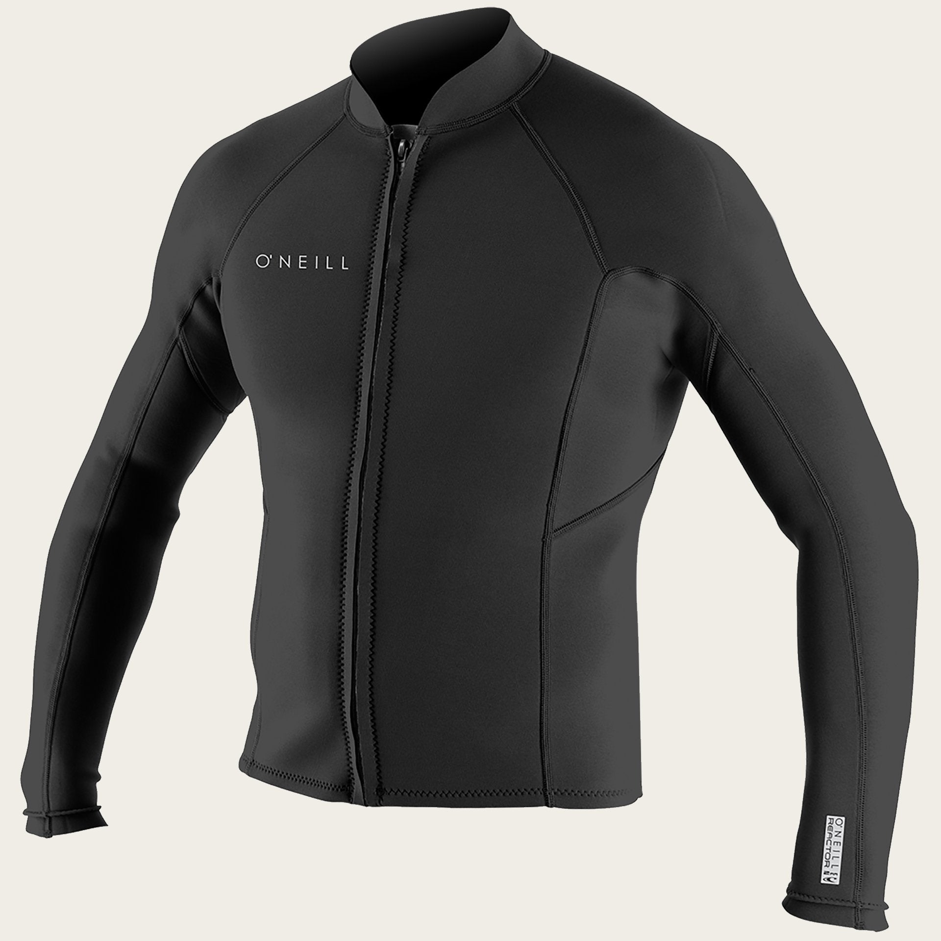 Oneill Mens Wetsuit Reactor II 1.5mm Front Zip Long Sleeve Jacket