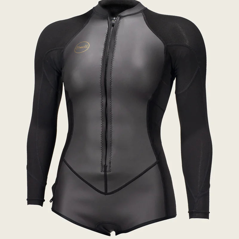 Oneill Womens Wetsuit Bahia 2/1mm Long Sleeve Springsuit
