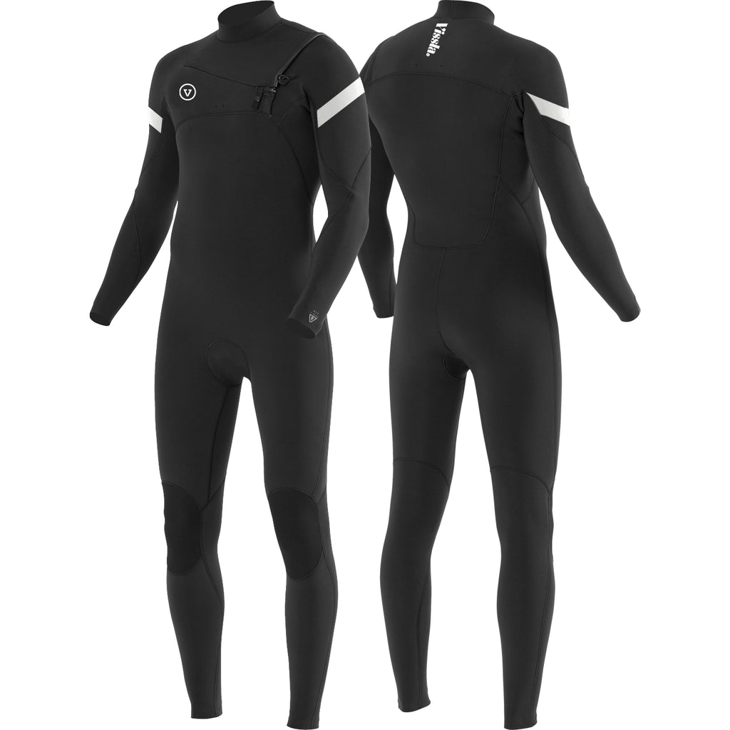 Vissla Mens Wetsuits 7 Seas 4-3 Raditude Full Chest Zip