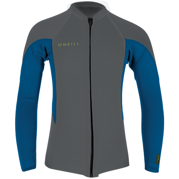 O'NEILL Blueprint Giacca In Neoprene 2mm Zip Frontale Uomo – Tropical - 2