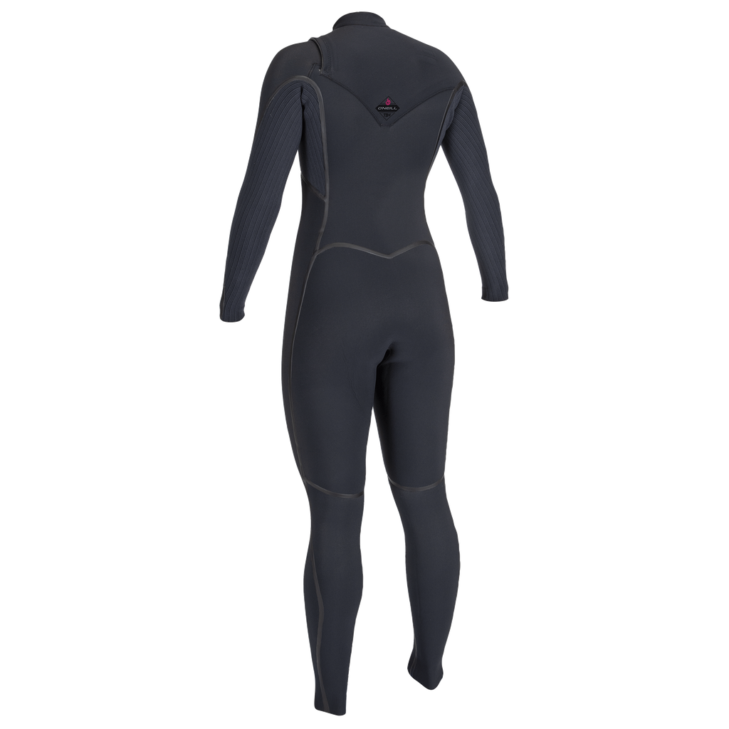 Oneill Womens Wetsuit Hyperfreak Fire Chest Zip 4/3+mm Fullsuit