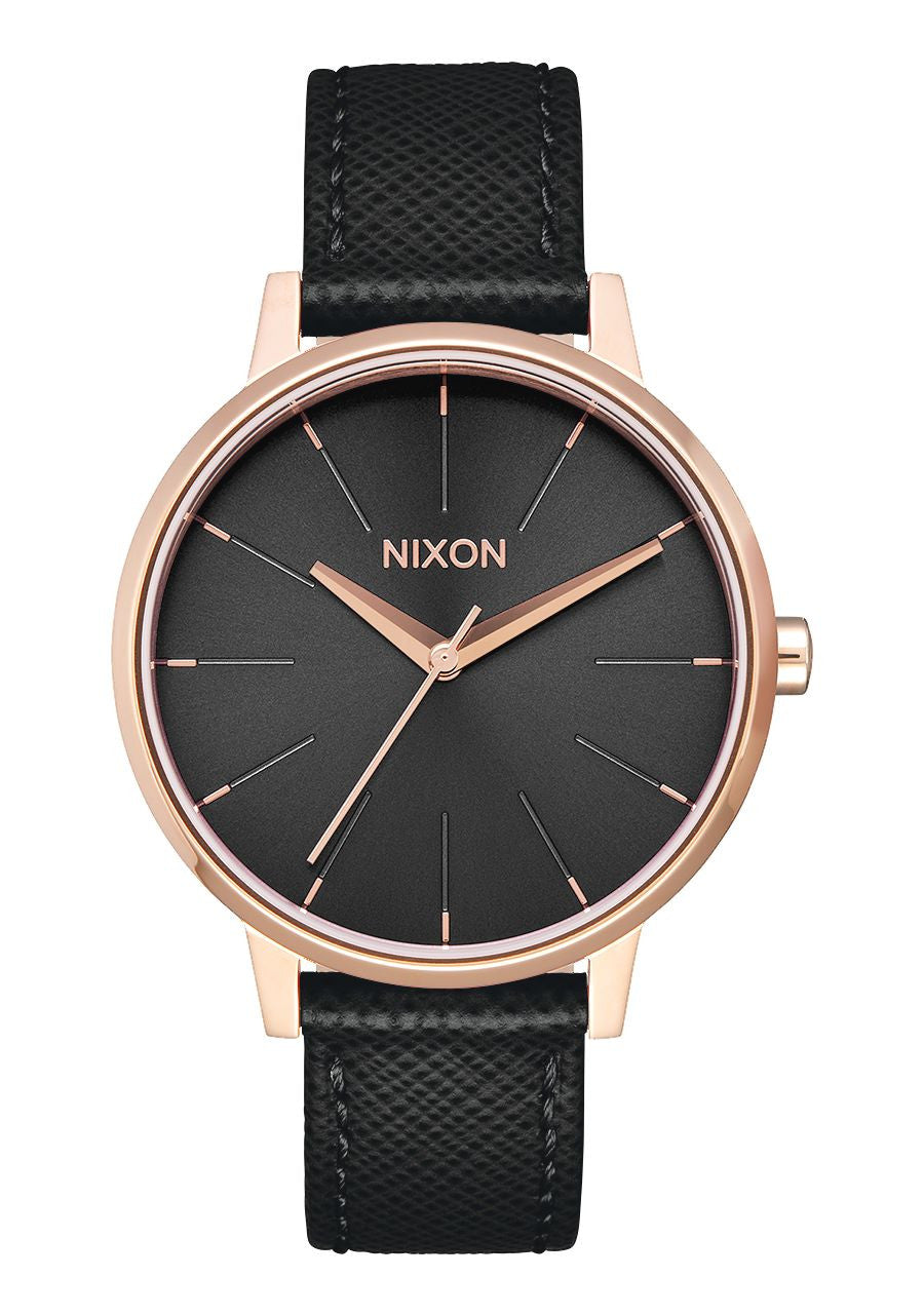 Rose Gold Watch Nixon Watch Leather Band Nixon Arrow Rose Gold