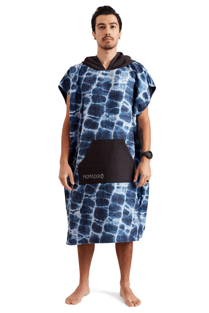 Nomadix Changing Poncho Agua Blue