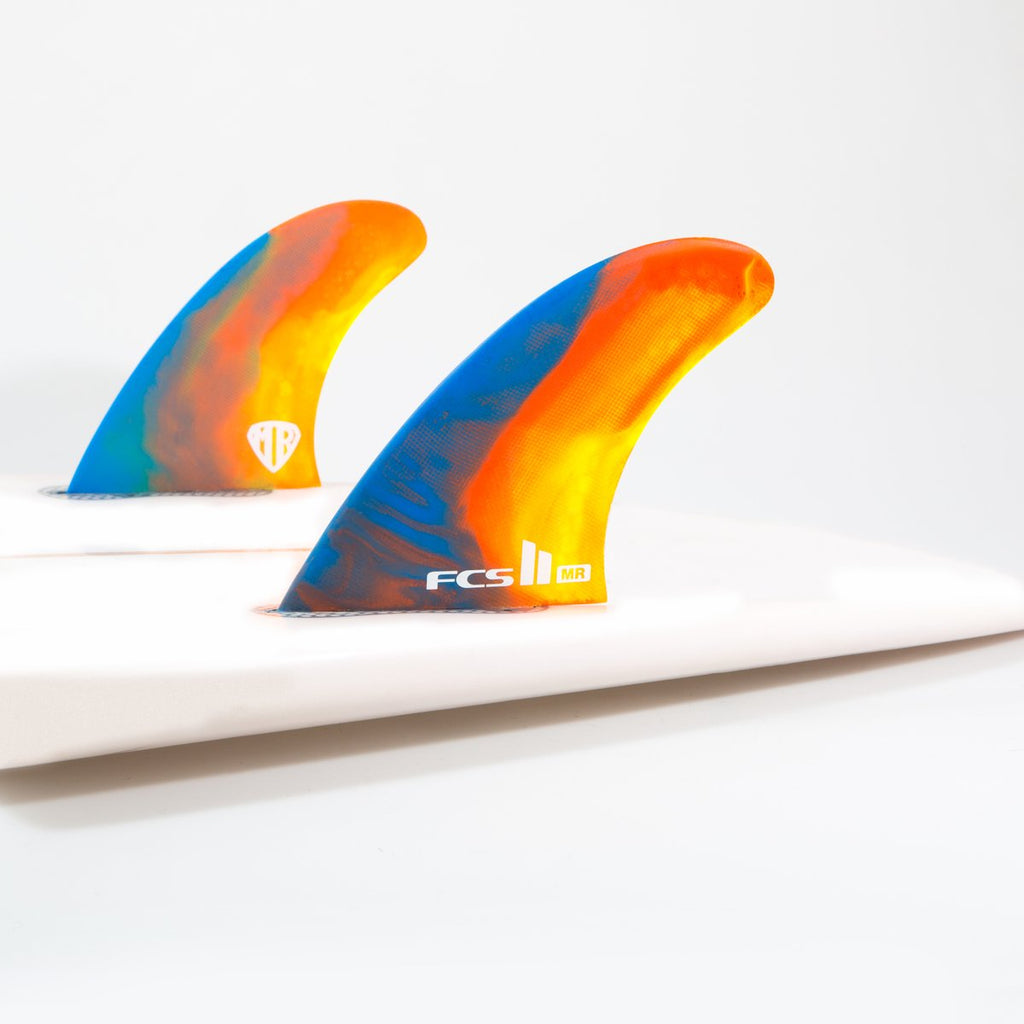 FCS Surfboard Fins FCS II Mark Richards Twin + Stabiliser
