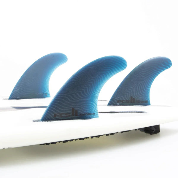 FCS Surfboard Fins FCS II Performer Neo Glass Eco Tri-Quad Fins