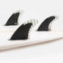 FCS Surfboard Fins FCS II Reactor PC Carbon Tri Fins