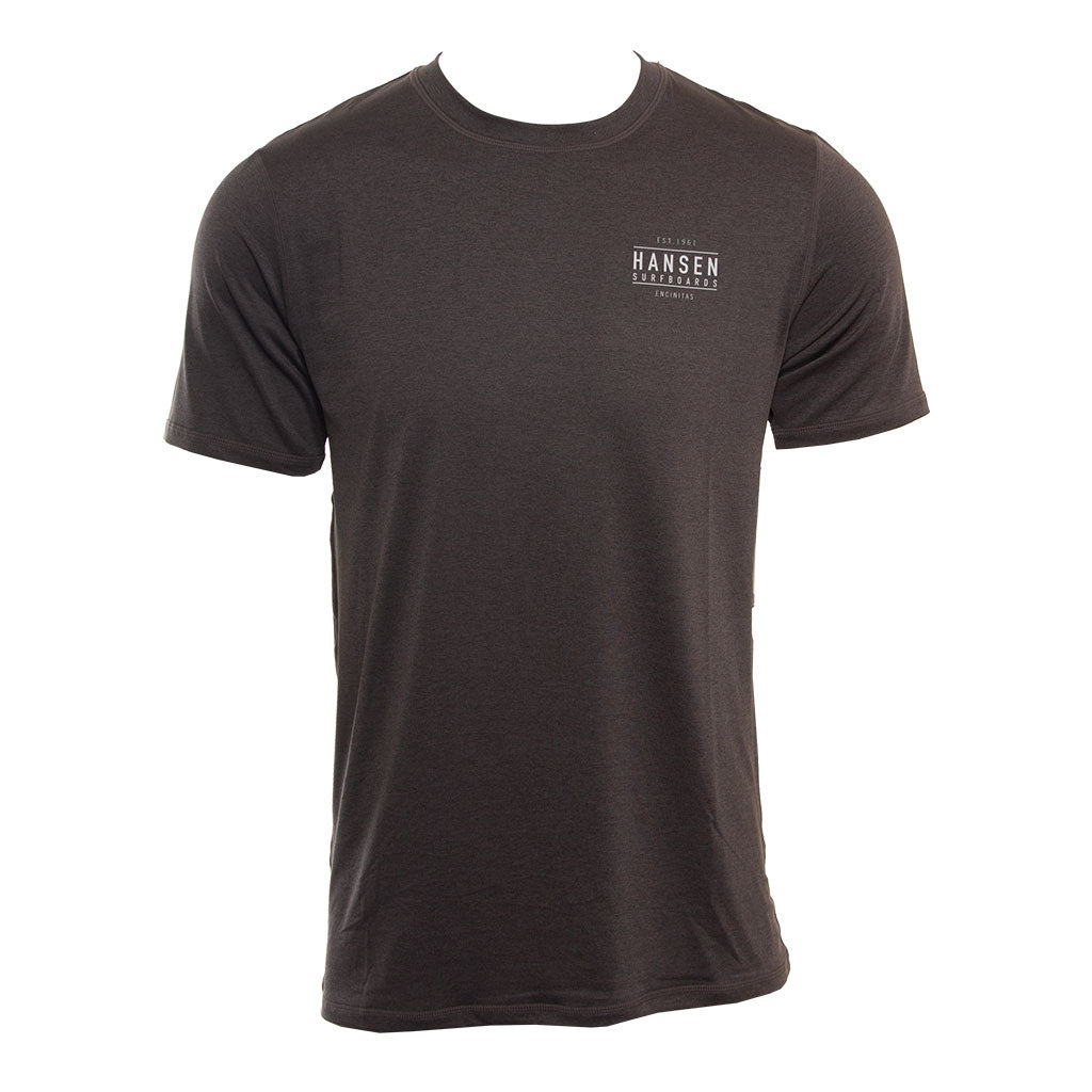 Hansen Mens Rashguard Antix Short Sleeve