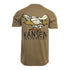 Hansen Mens Shirt Surfing Chicken