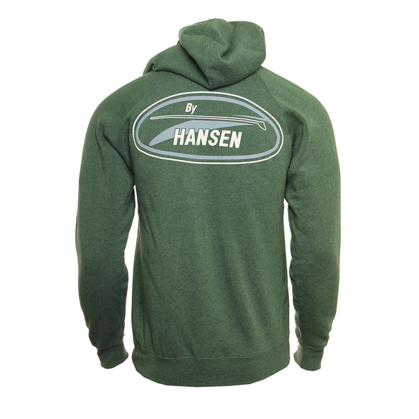 Hansen Mens Sweatshirt Original Logo Zip