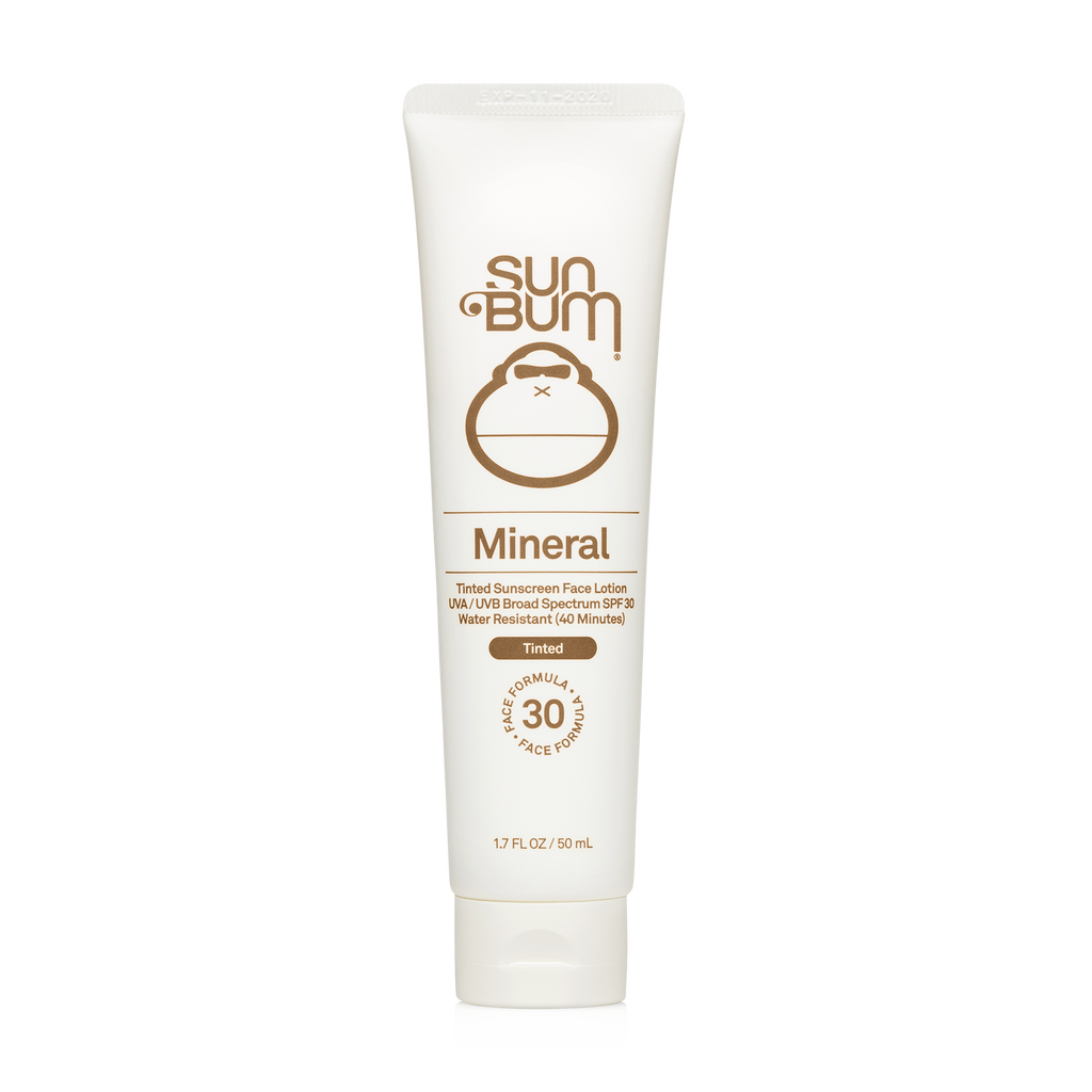 Sun Bum Sunscreen SPF 30 Mineral Tinted Face Lotion 1.7 oz