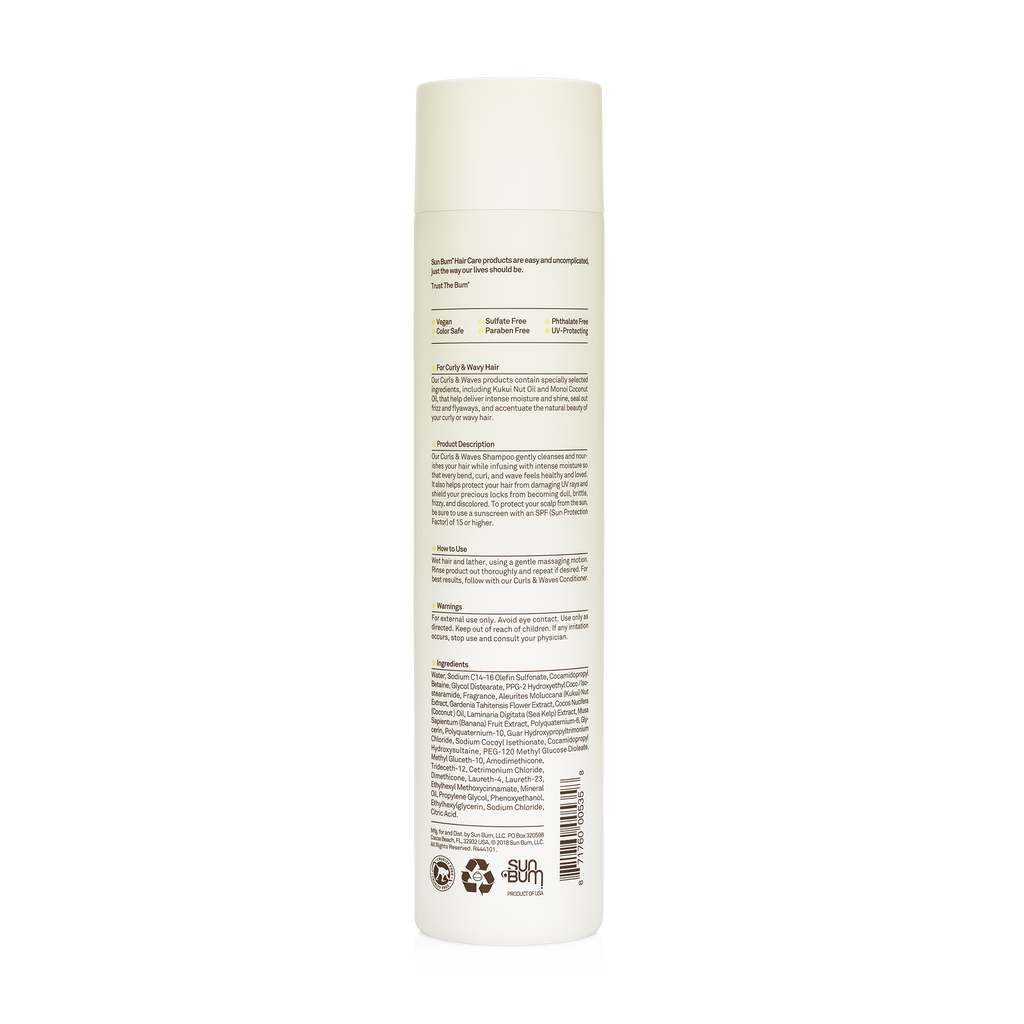 Sun Bum Curls And Waves Shampoo