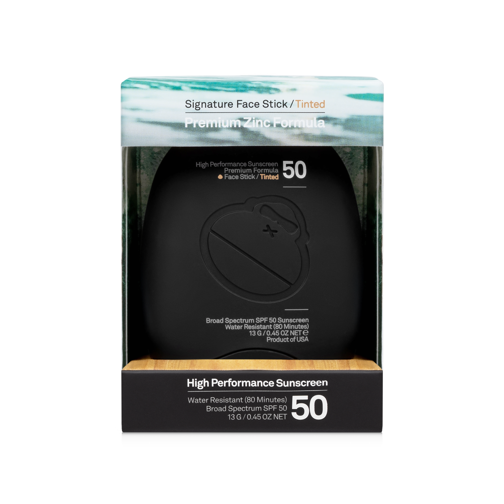 Sun Bum Sunscreen Signature SPF 50 Tinted Face Stick .45 oz