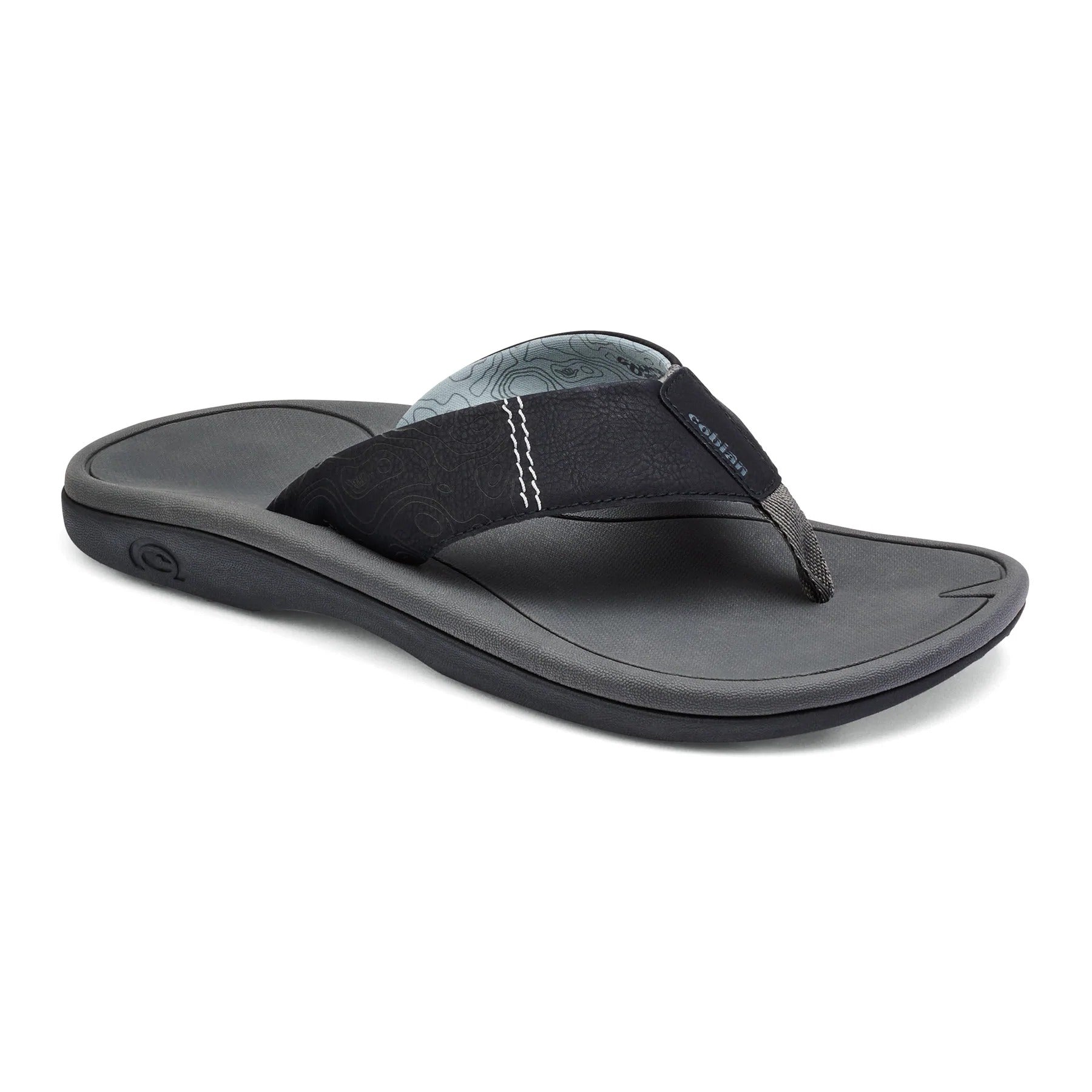 Cobian black online flip flops