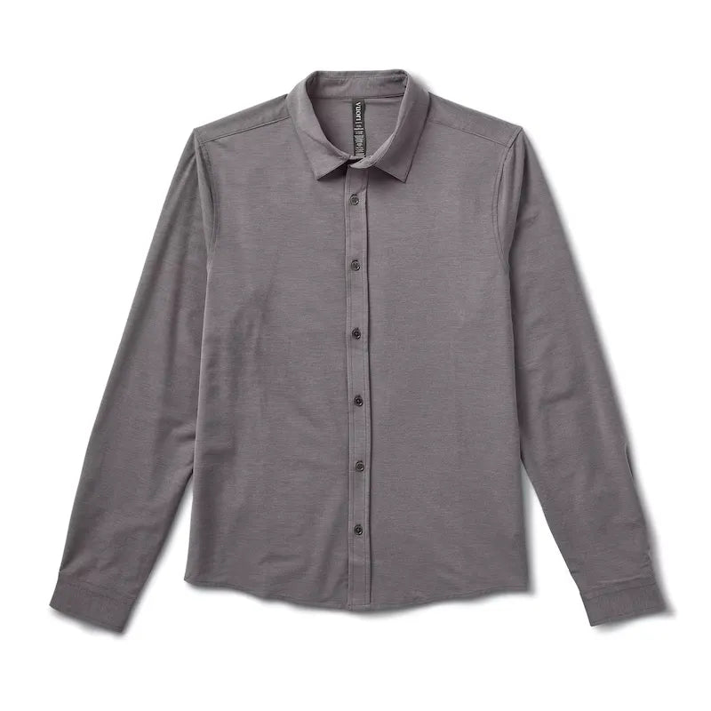 Vuori Mens Shirt Long Sleeve Bridge Button Down