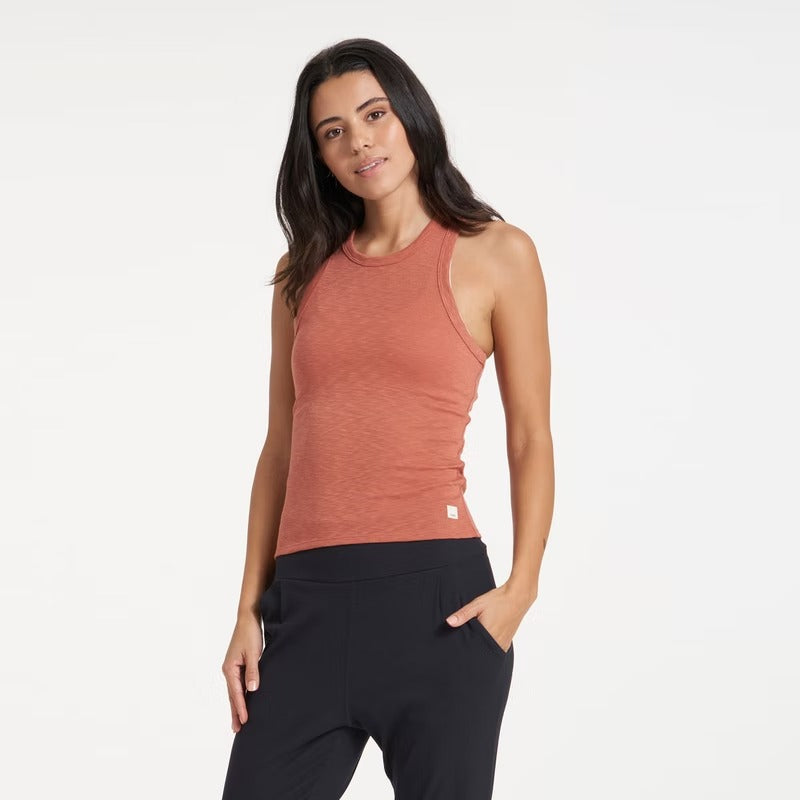 Vuori Womens Tank Top Sunrise High Neck Tank