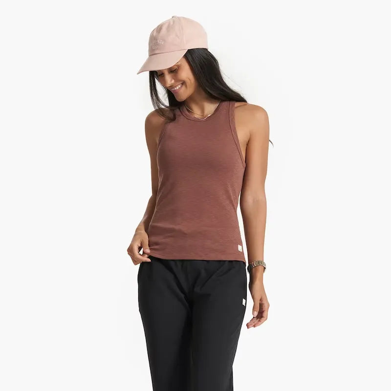Vuori Womens Tank Top Sunrise High Neck Tank