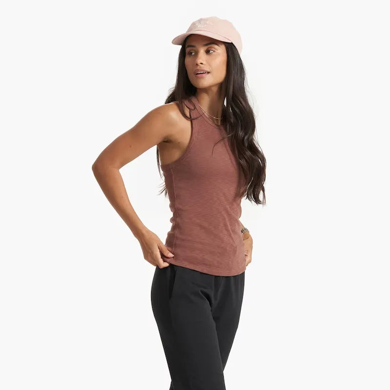 Vuori Womens Tank Top Sunrise High Neck Tank