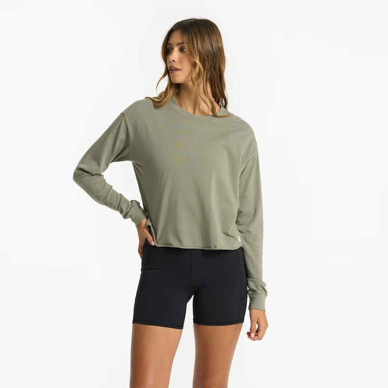 Vuori Womens Shirt Long-Sleeve Coast Tee