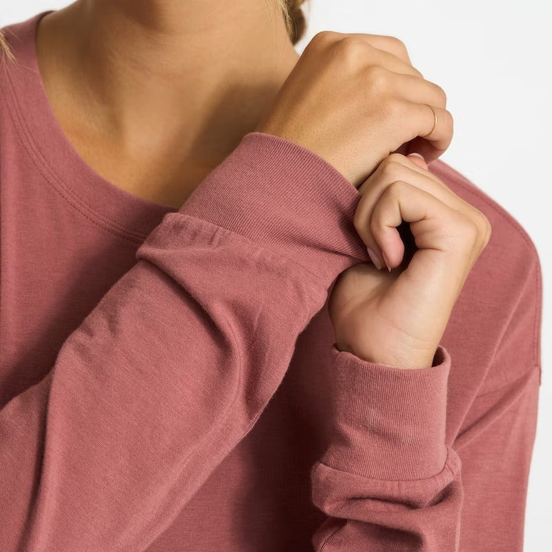 Vuori Womens Shirt Long-Sleeve Coast Tee