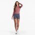 Vuori Womens Shirt Long-Sleeve Mudra Fitted Tee