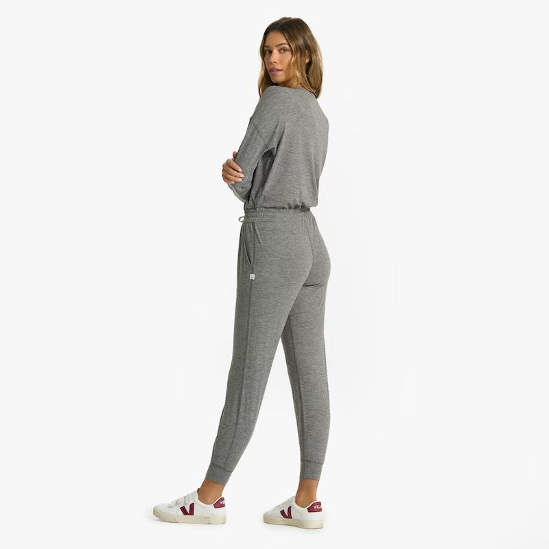 Vuori Womens Jumpsuit Lux Henley