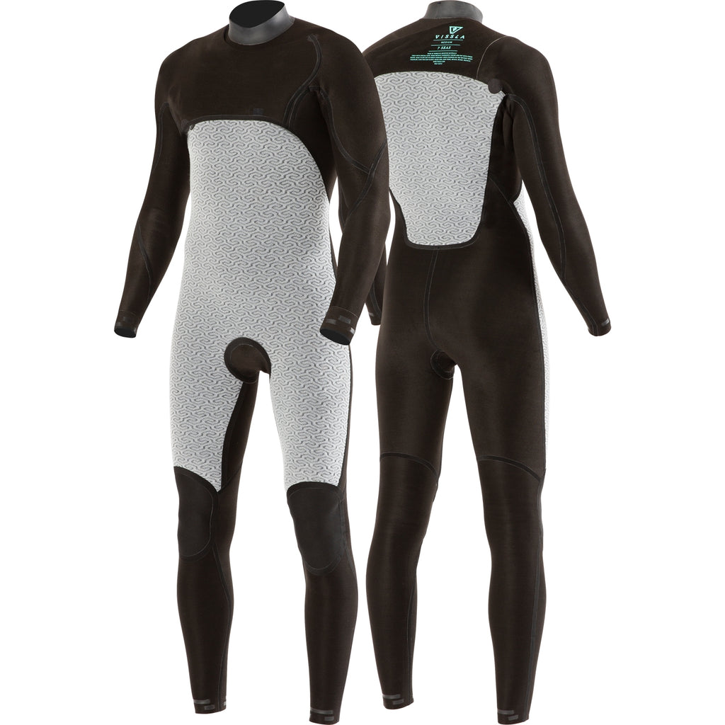 Vissla Boys Wetsuits Seven Seas Raditude 4-3 Full Chest Zip