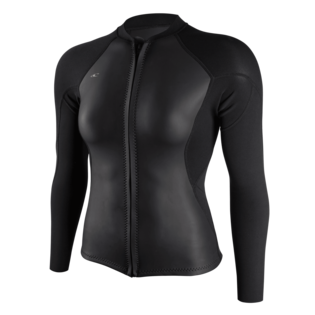 Oneill Womens Wetsuit Bahia 1.5mm Full Zip Jacket