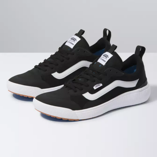 Vans ultrarange sales black and white