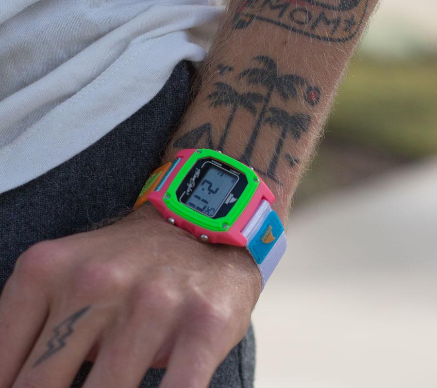 Freestyle Watch Shark Clip Black/Neon