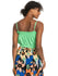 Roxy Womens Tank Top Bikini Vibes Strappy Crop Top