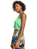 Roxy Womens Tank Top Bikini Vibes Strappy Crop Top