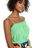 Roxy Womens Tank Top Bikini Vibes Strappy Crop Top