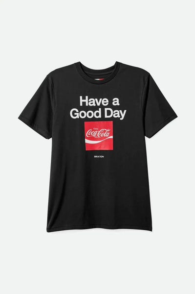 Brixton Mens Shirt Coca-Cola Good Day Tailored