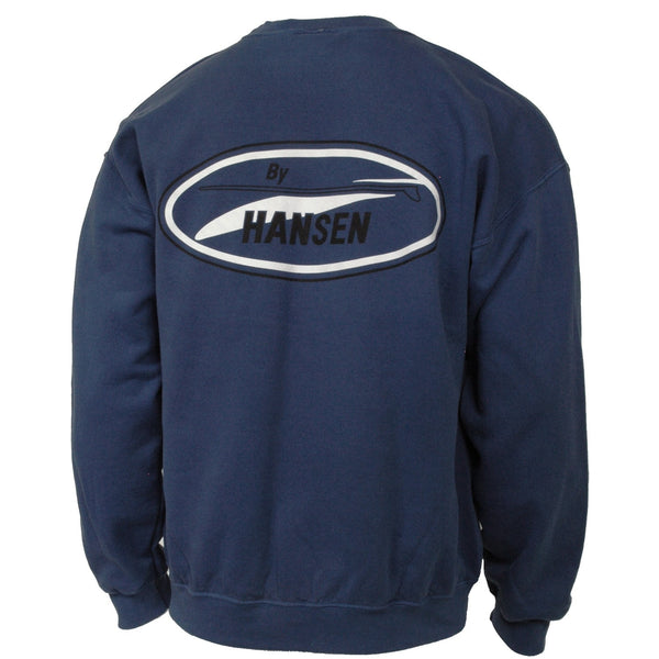 Hansen Mens Sweatshirt Original Logo Crew