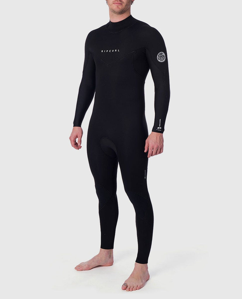 Rip Curl Mens Wetsuit Dawn Patrol Plus Back Zip 4/3mm Fullsuit