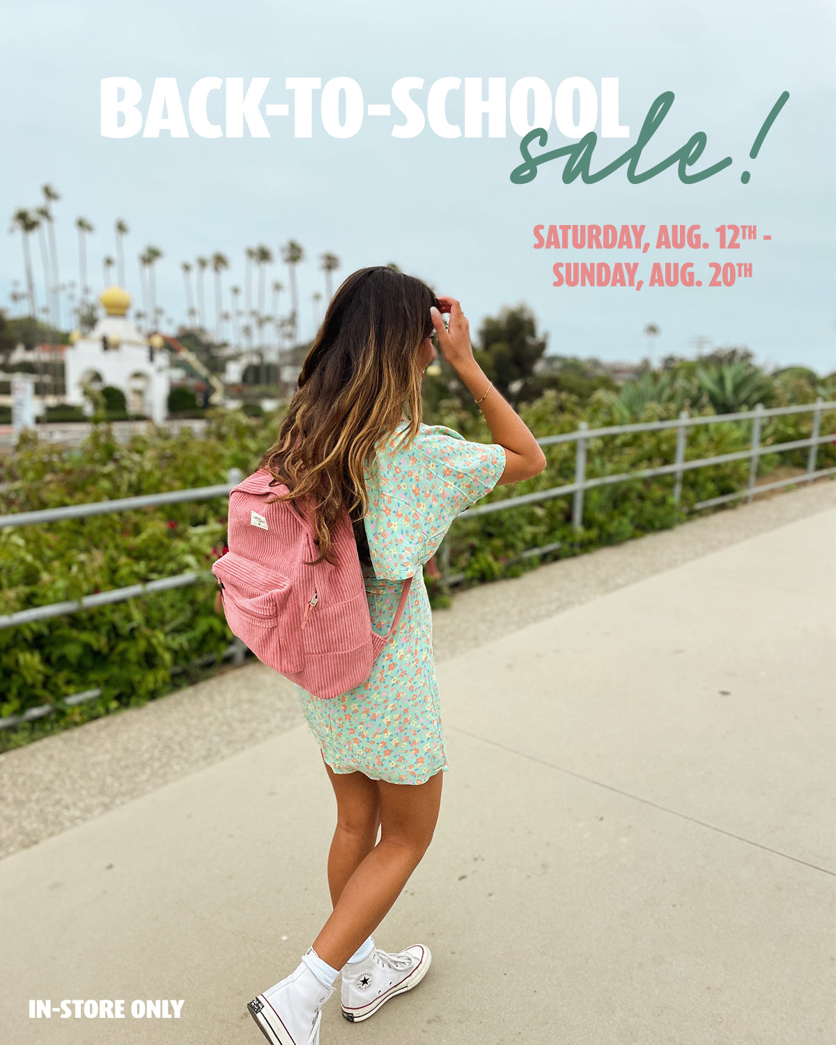 HANSEN'S ANNUAL BACK-TO-SCHOOL SALE!