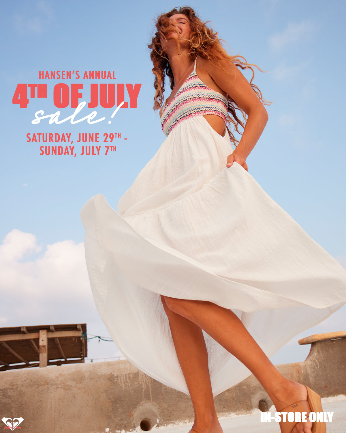 HANSEN'S ANNUAL 4TH OF JULY TENT SALE