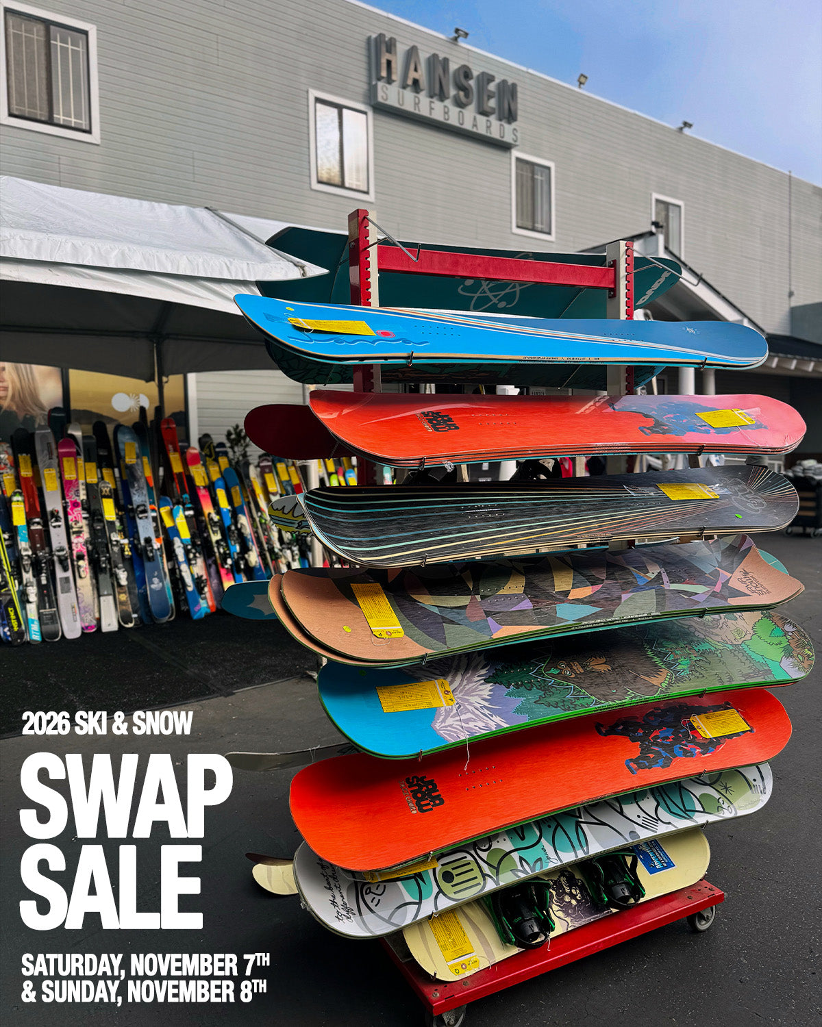 Hansen's Annual Ski & Snow Swap Sale 2026
