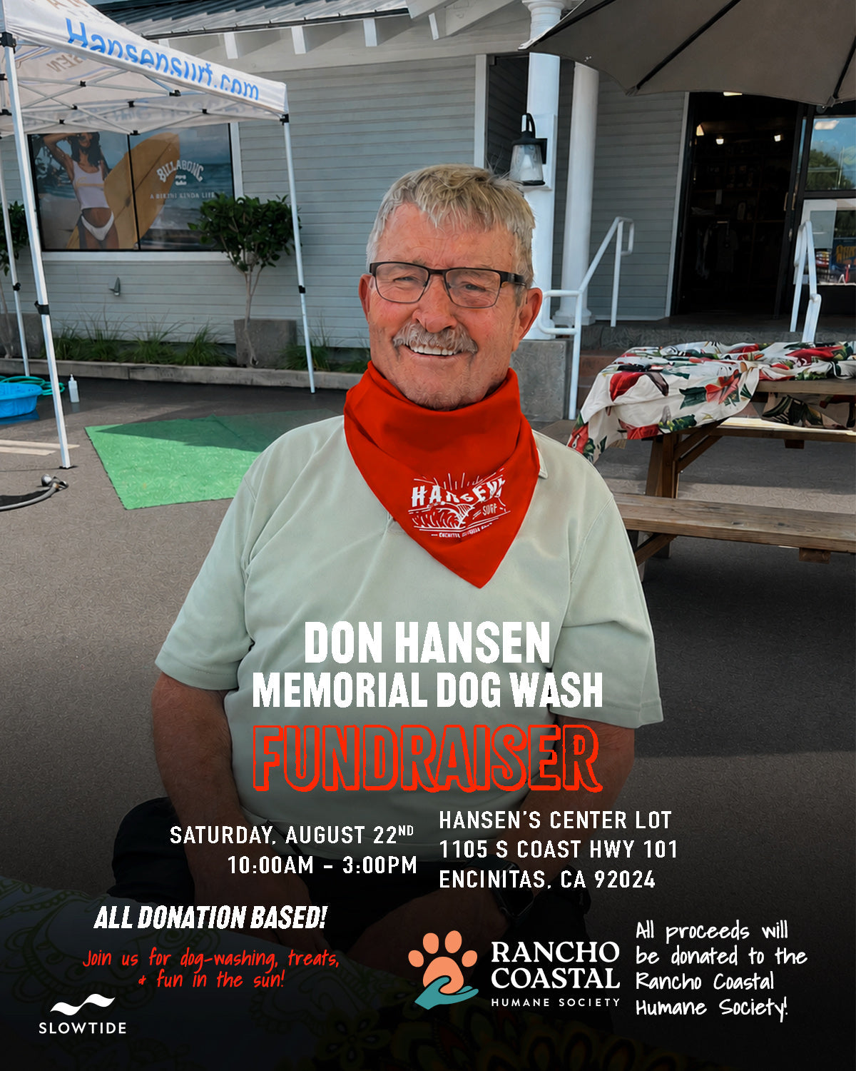 Don Hansen Memorial Dog Wash Fundraiser