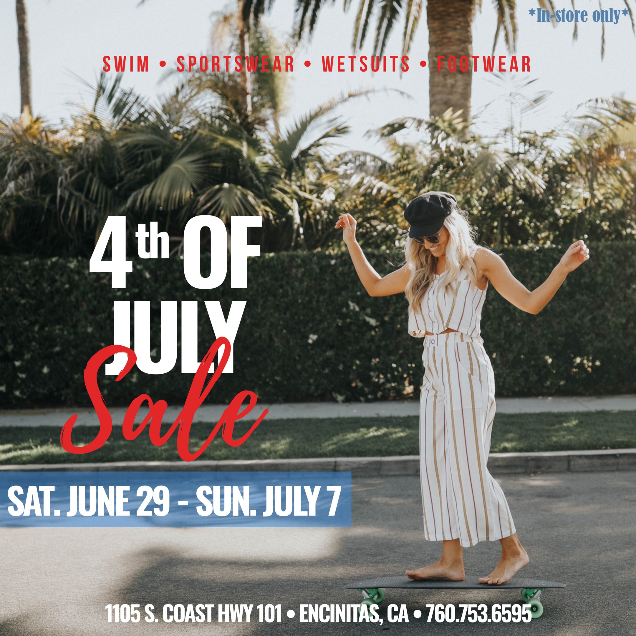 Hansen's Annual Fourth of July Sale!