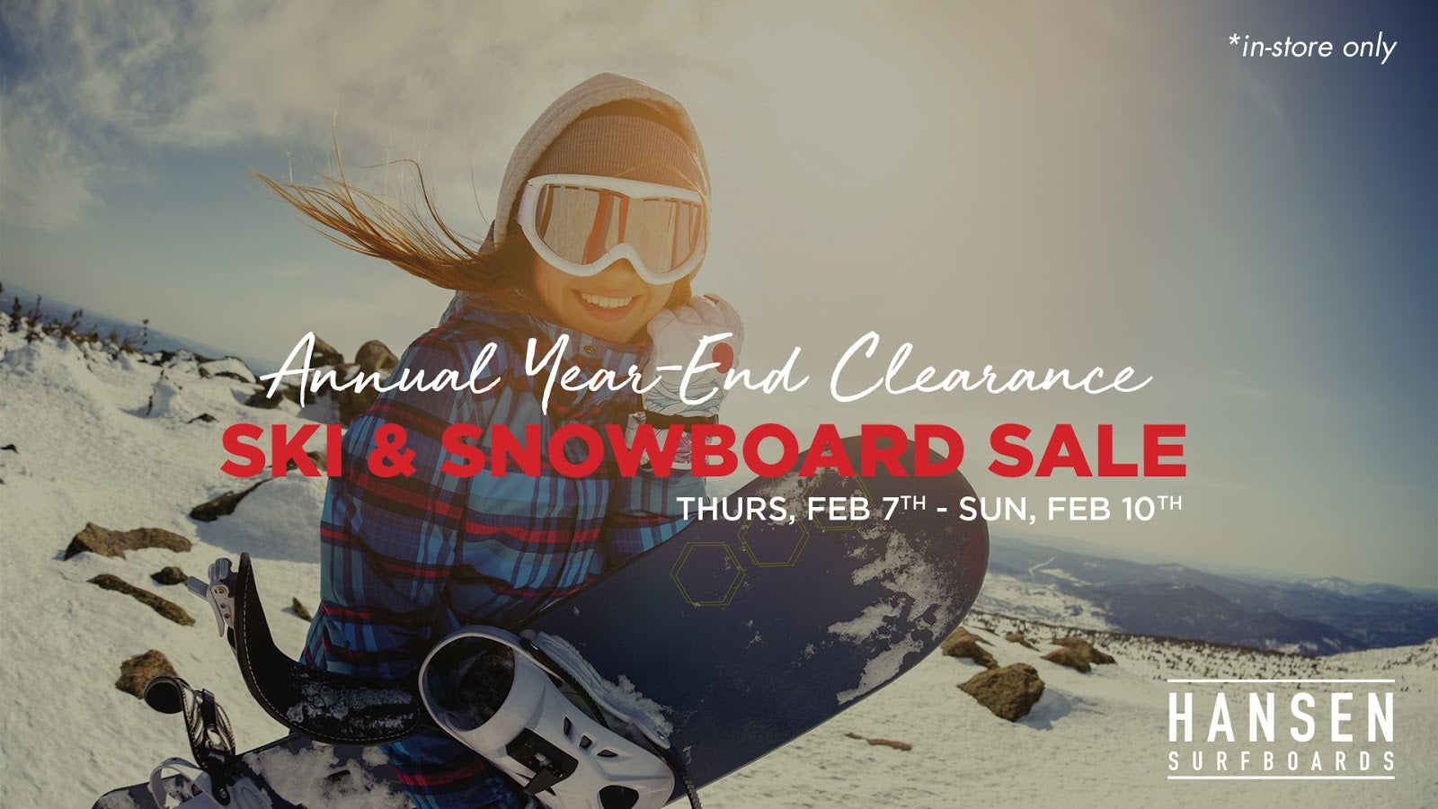 2019 Year-End Clearance Ski & Snowboard SALE