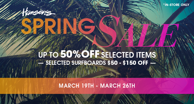 Annual Spring Sale