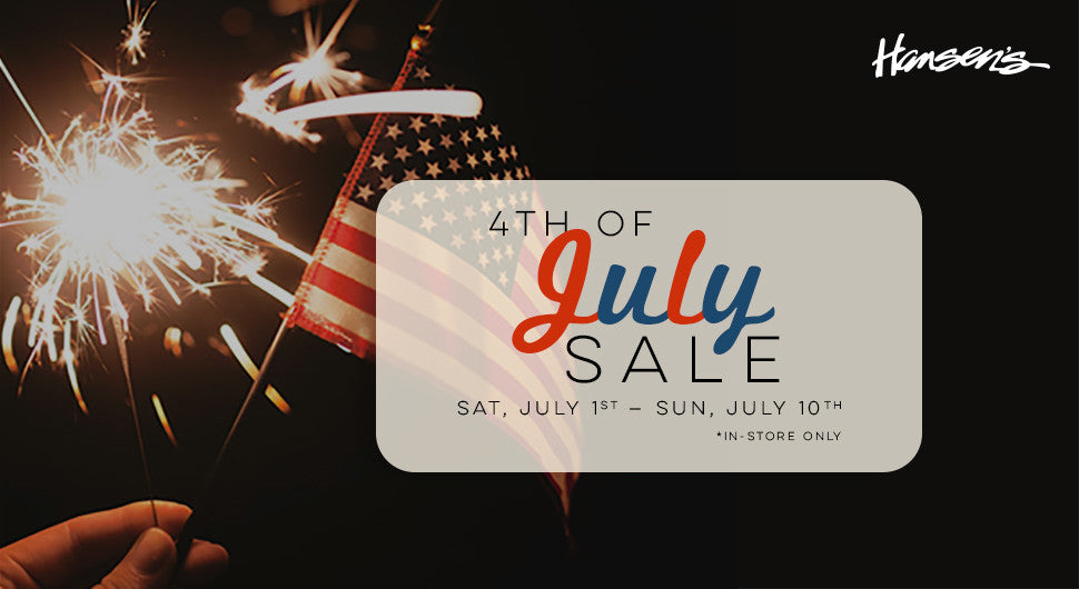 Hansen's Annual Fourth Of July Sale